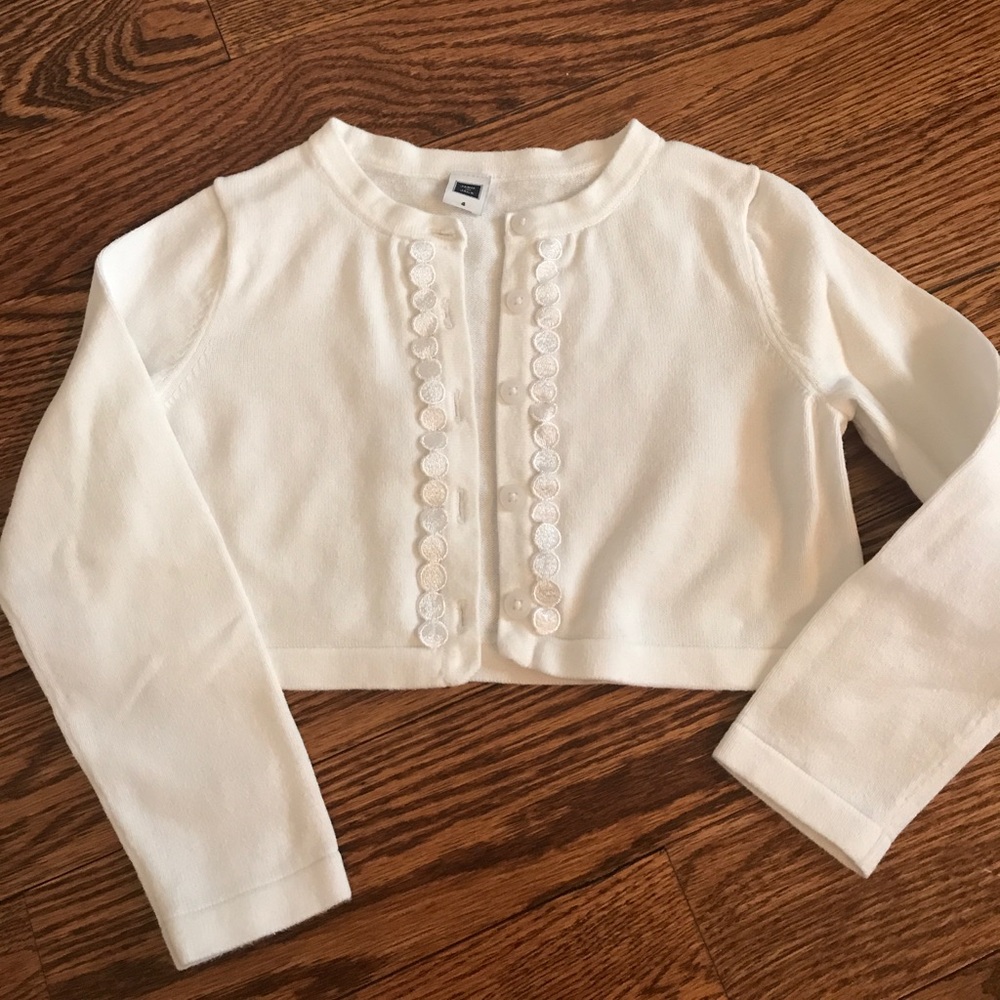 Cropped cardigan for girls